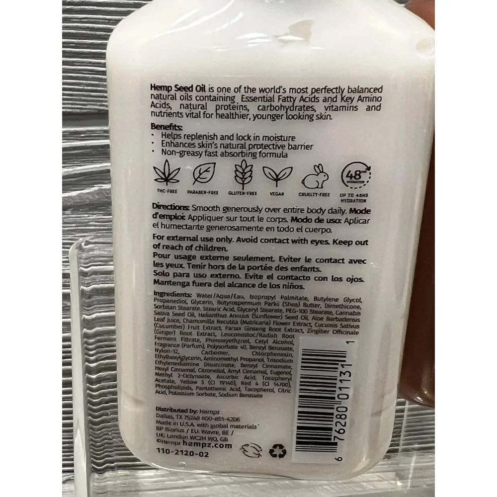 Hempz Herbal Body Moisturizer Travel Lot of 4 Pineapple Melon Original Vanilla - Picture 5 of 7